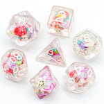 Confetti Polyhedral Dice Sets